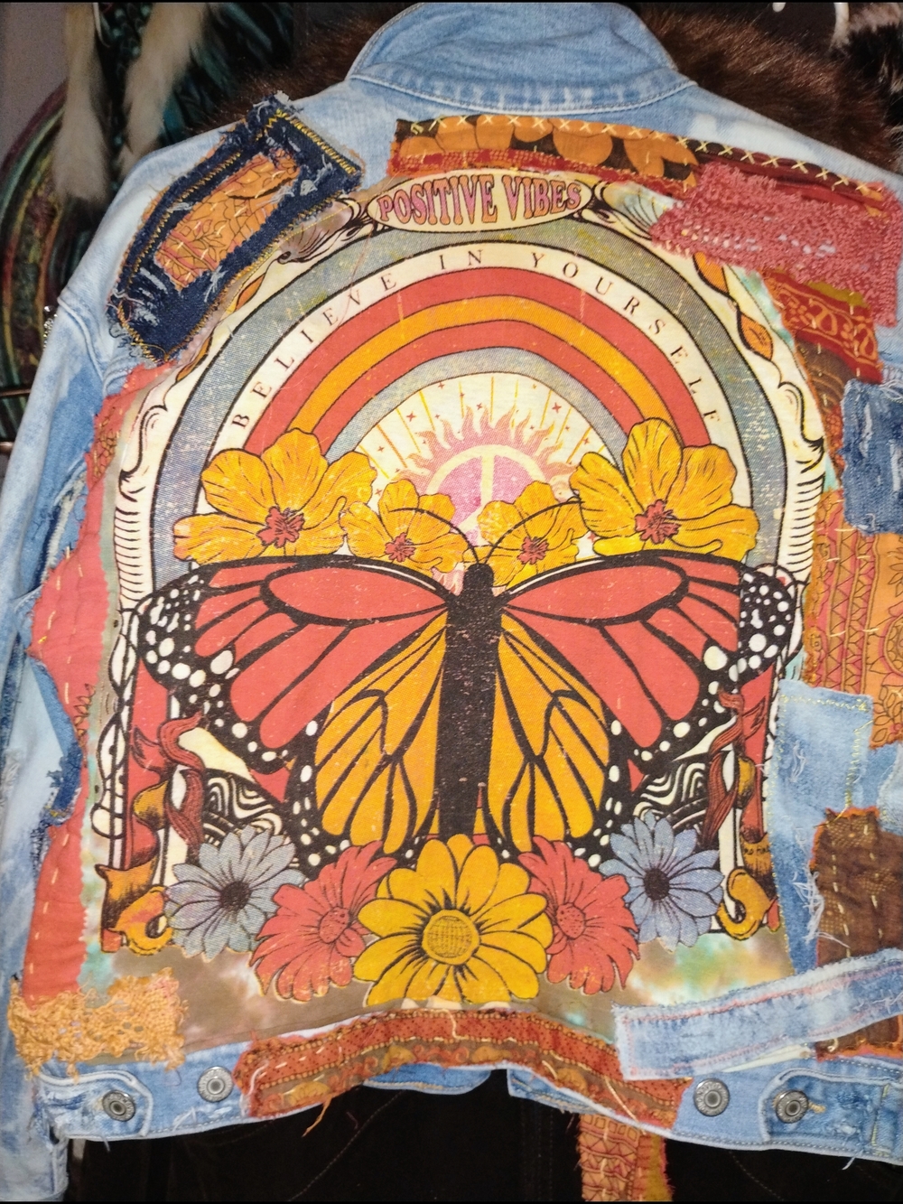 Upcycled, Love This Jacket! So Many Compliments! This Jacket Is Awesome!!